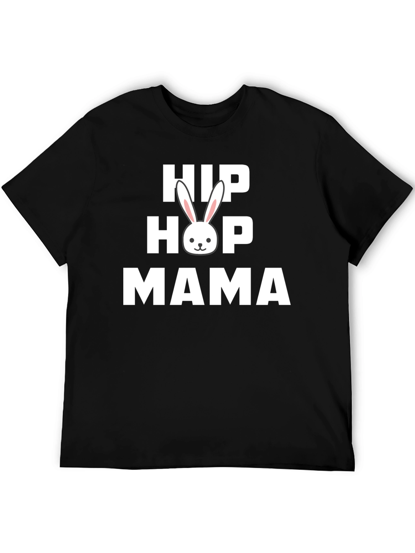 Camiseta Hip Hop Mama con Conejo - Estilo Urbano