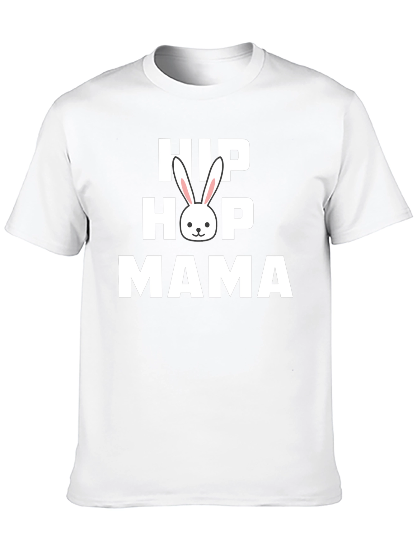Camiseta Hip Hop Mama con Conejo - Estilo Urbano