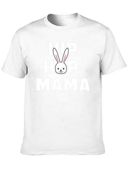 Camiseta Hip Hop Mama con Conejo - Estilo Urbano