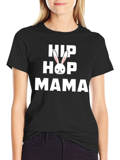Camiseta Hip Hop Mama con Conejo - Estilo Urbano