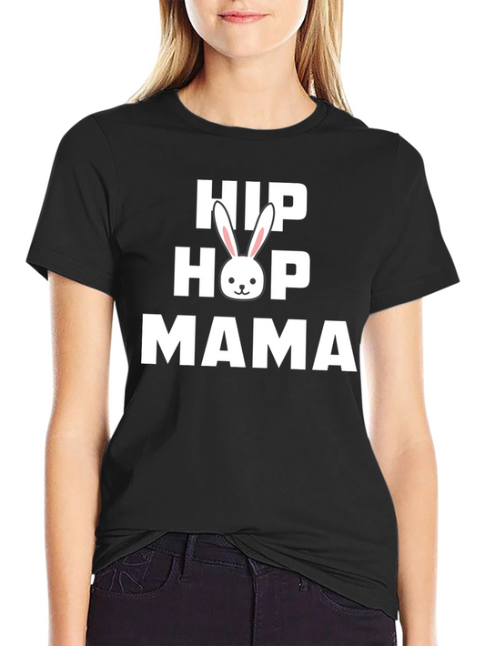 Camiseta Hip Hop Mama con Conejo - Estilo Urbano