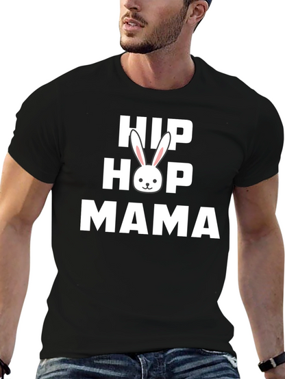 Camiseta Hip Hop Mama con Conejo - Estilo Urbano