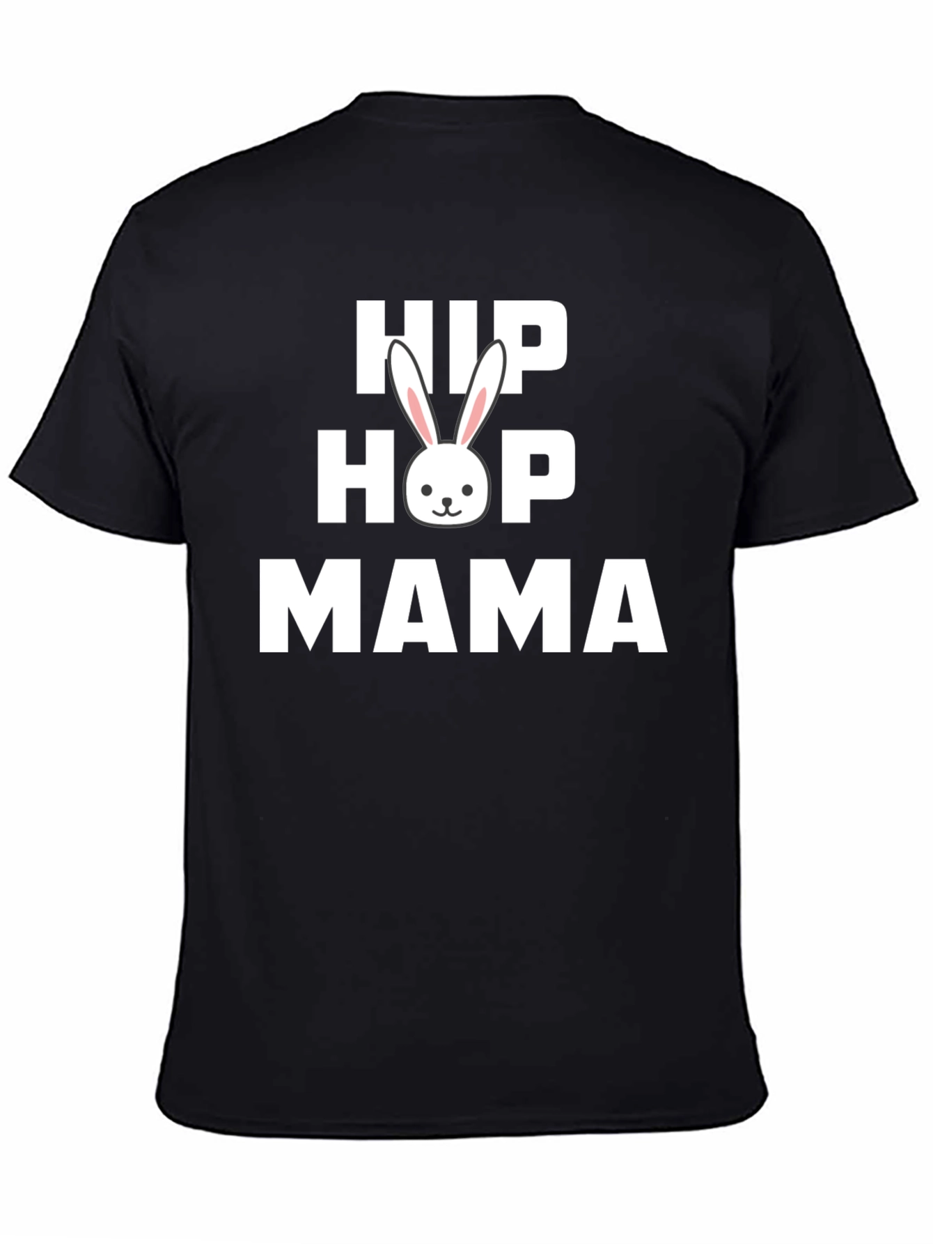 Camiseta Hip Hop Mama con Conejo - Estilo Urbano