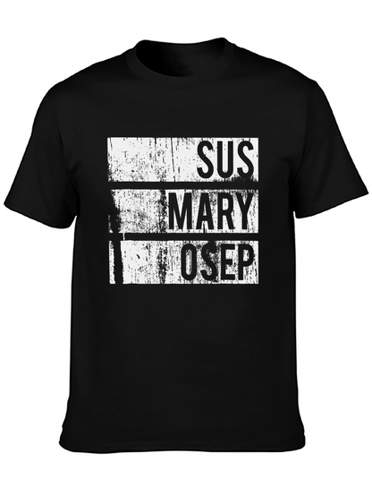 Camiseta Negra SUS MARY OSEP Estilo Grunge