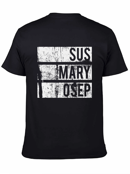Camiseta Negra SUS MARY OSEP Estilo Grunge