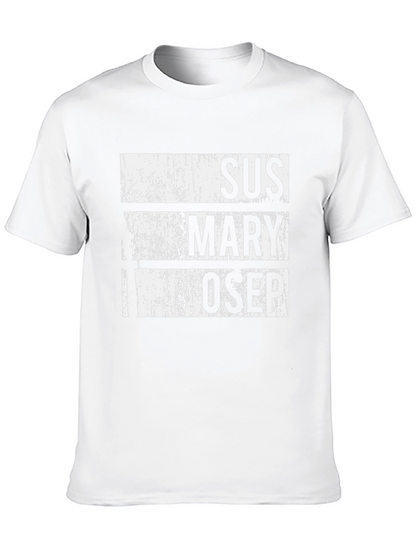 Camiseta Negra SUS MARY OSEP Estilo Grunge