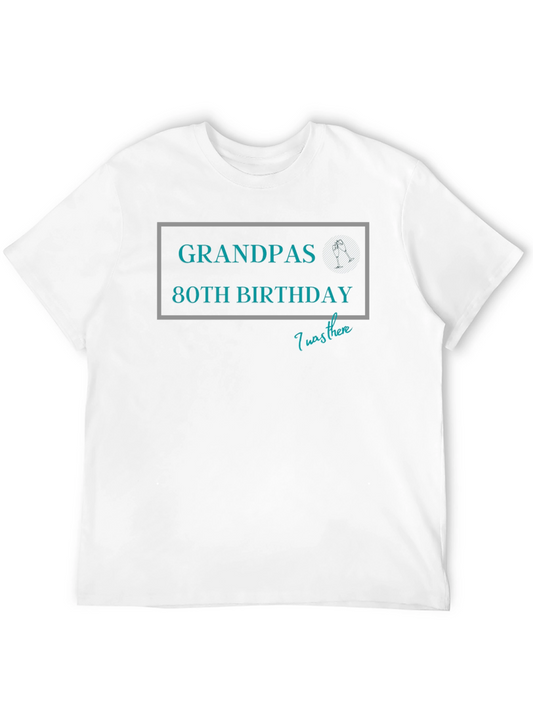 Camiseta El Cumpleaños 80 del Abuelo