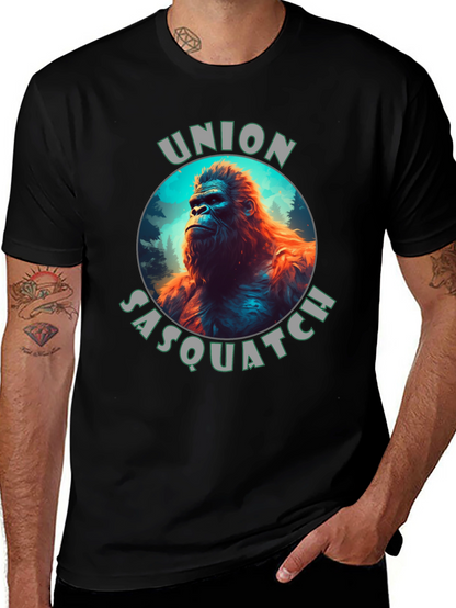 Camiseta Negra Union Sasquatch