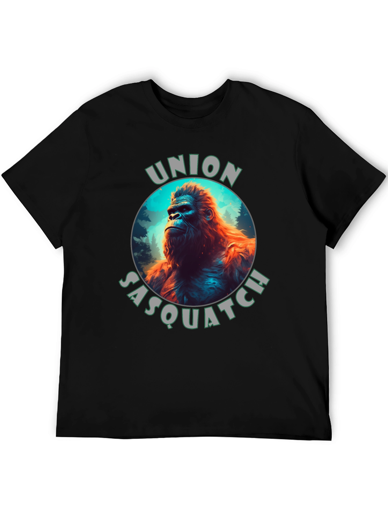 Camiseta Negra Union Sasquatch