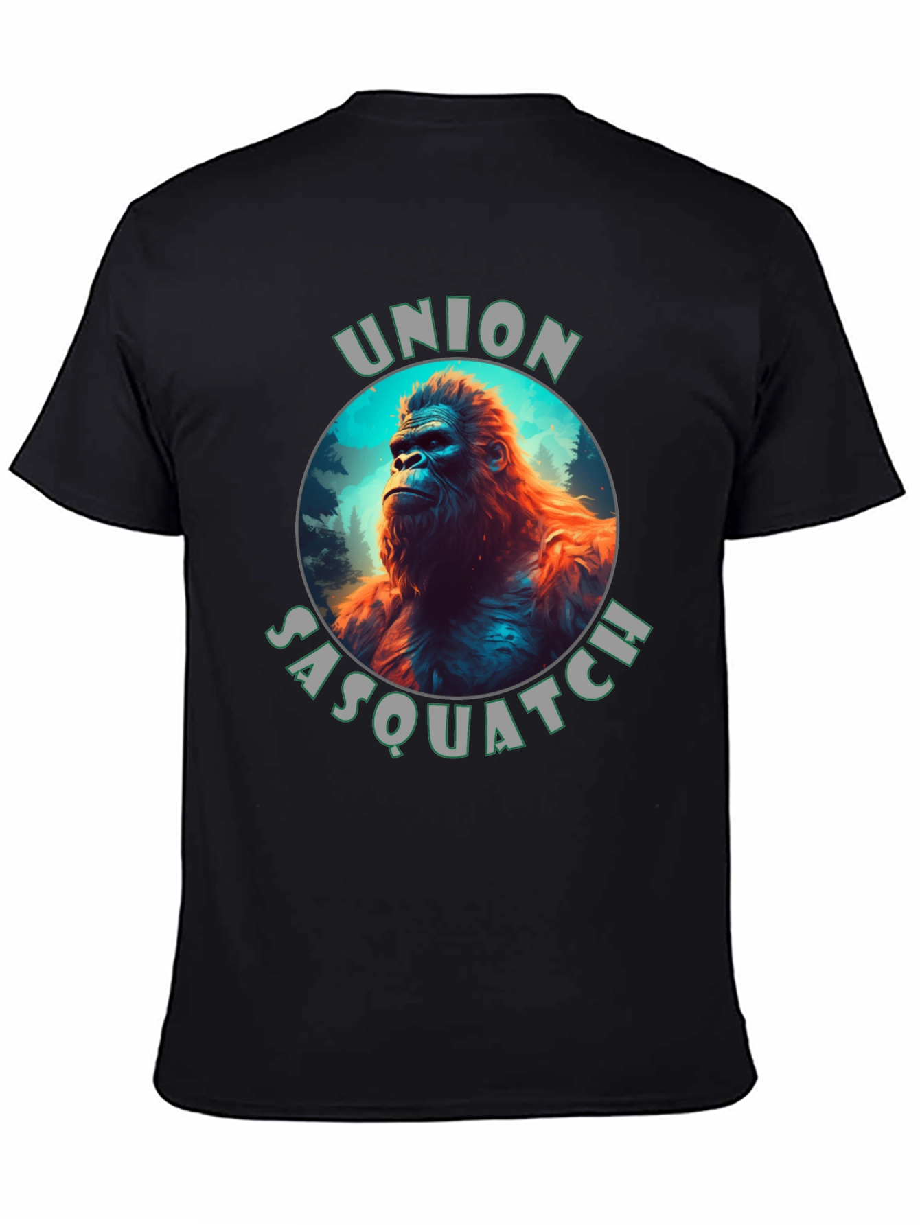 Camiseta Negra Union Sasquatch