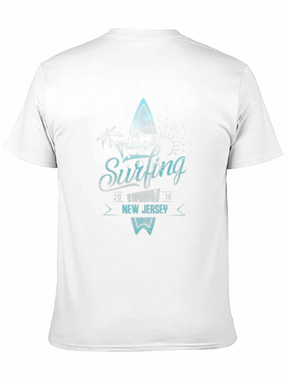 Camiseta Negra Surfing New Jersey 2014
