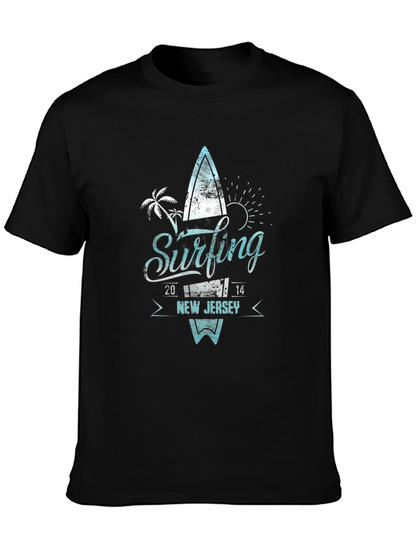 Camiseta Negra Surfing New Jersey 2014
