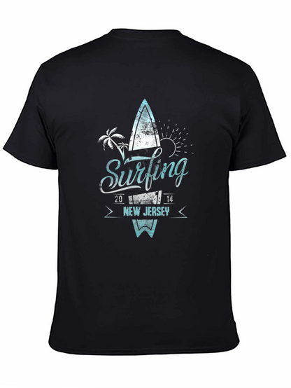 Camiseta Negra Surfing New Jersey 2014