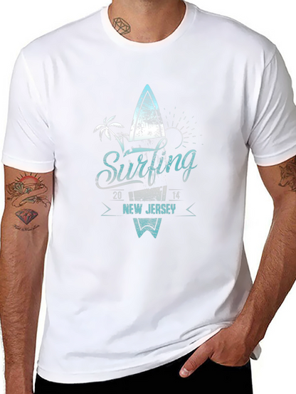Camiseta Negra Surfing New Jersey 2014