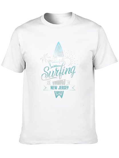 Camiseta Negra Surfing New Jersey 2014