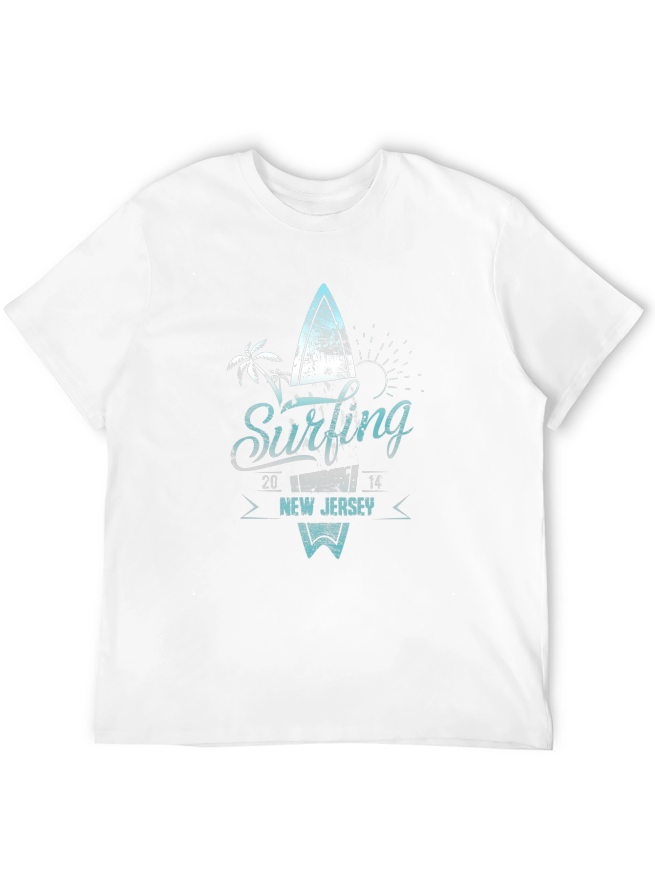 Camiseta Negra Surfing New Jersey 2014