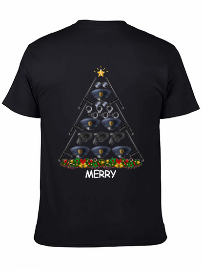 Camiseta Navideña Policial - Feliz Navidad
