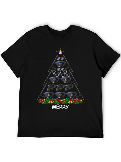 Camiseta Navideña Policial - Feliz Navidad