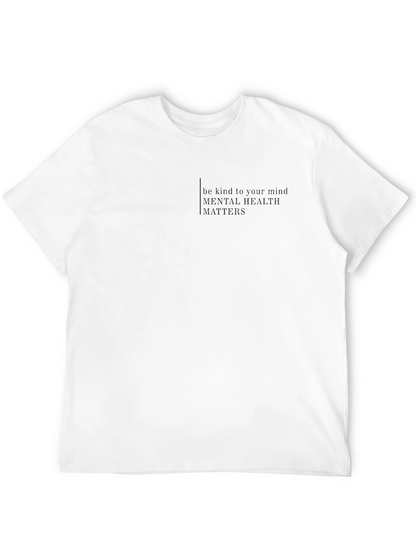 Camiseta Negra Salud Mental Importa