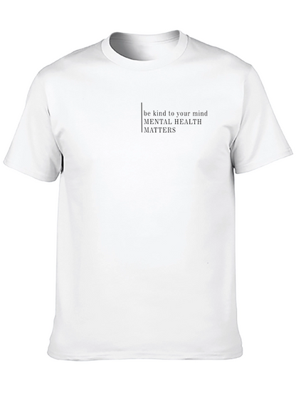 Camiseta Negra Salud Mental Importa