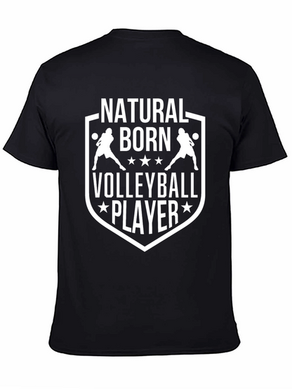 Camiseta Negra de Voleibol - Natural Born Player