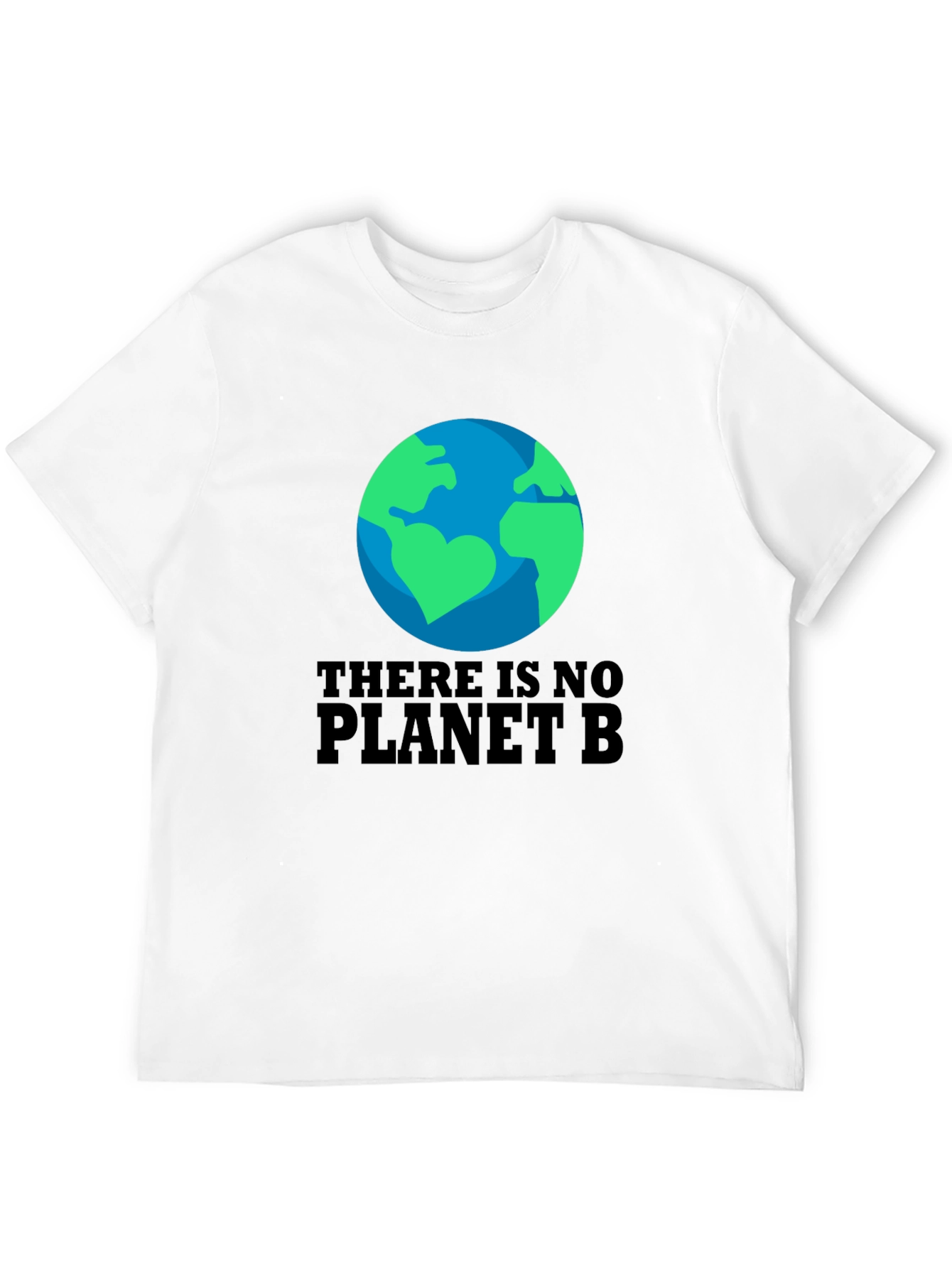 Camiseta Negra: No hay Planeta B