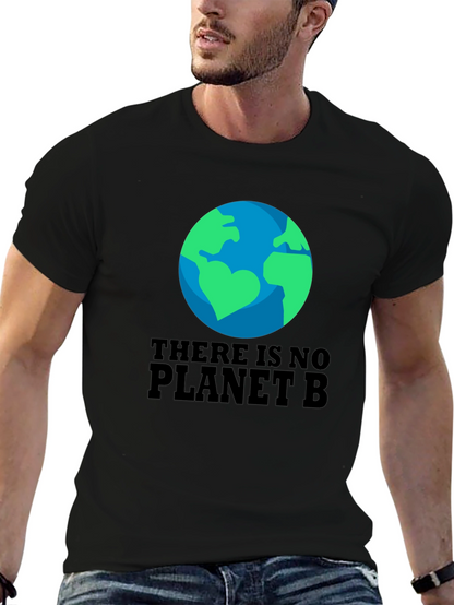 Camiseta Negra: No hay Planeta B