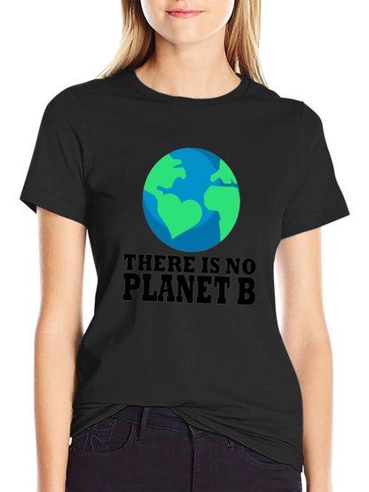 Camiseta Negra: No hay Planeta B