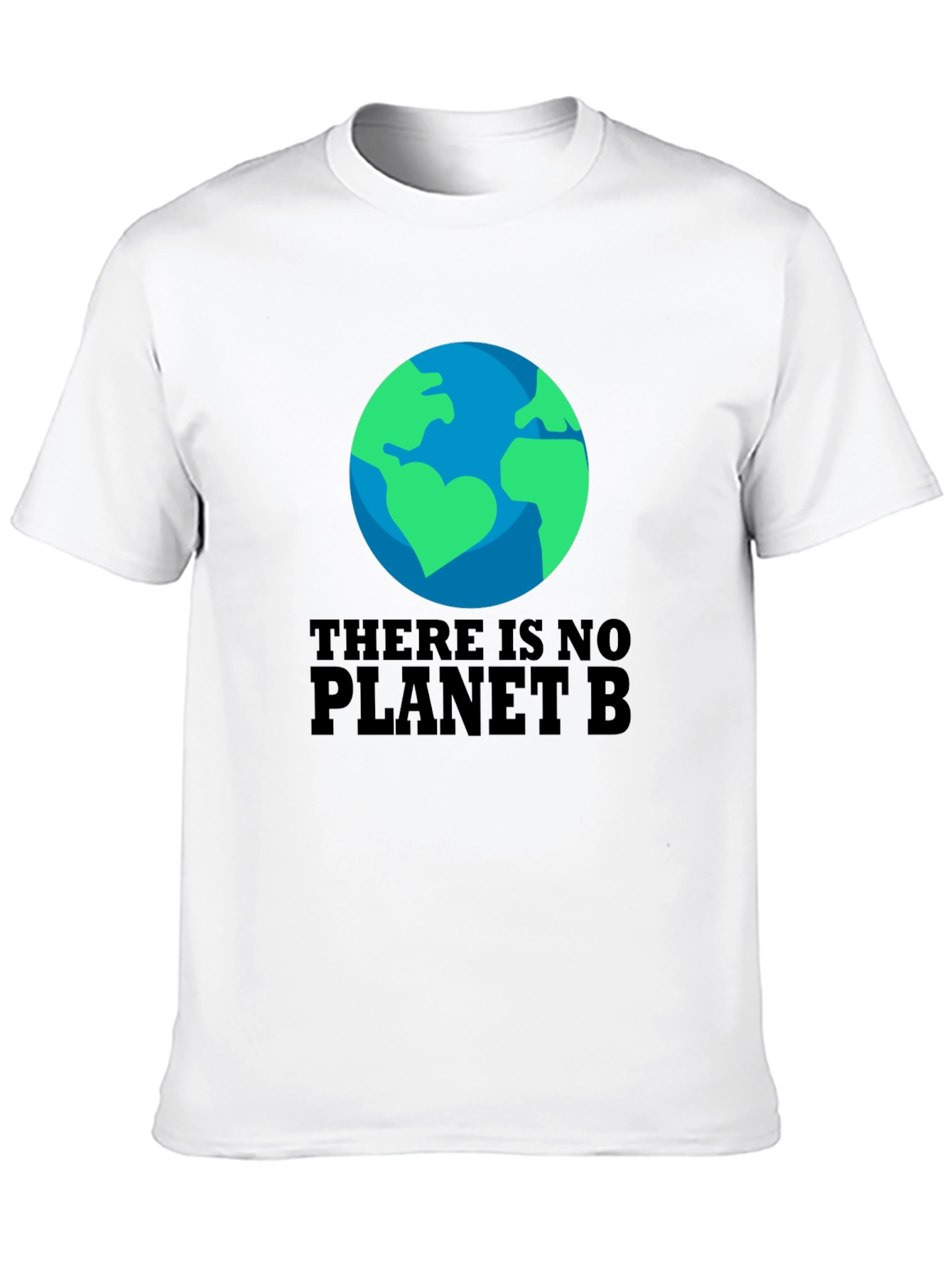 Camiseta Negra: No hay Planeta B