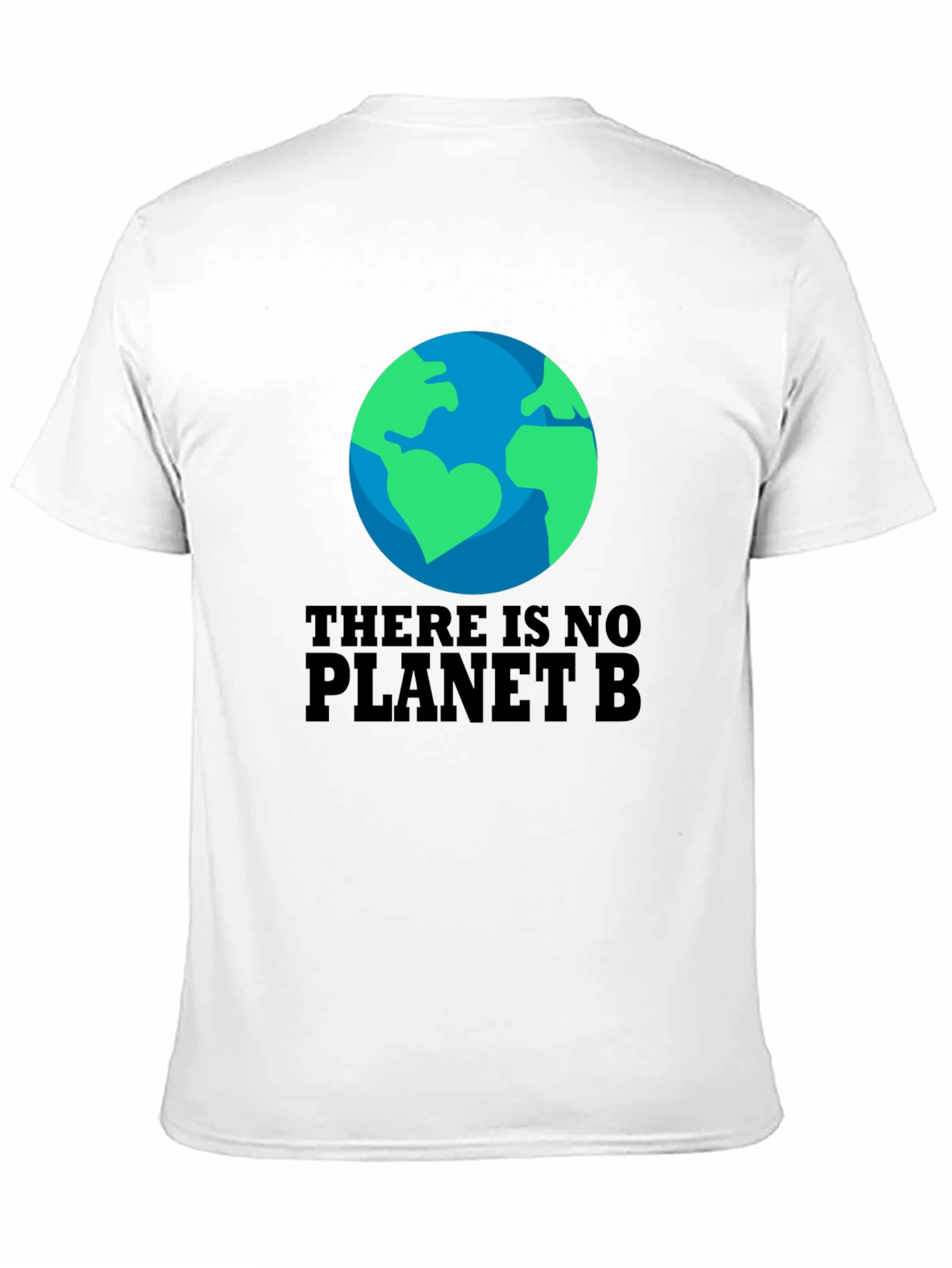 Camiseta Negra: No hay Planeta B