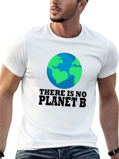 Camiseta Negra: No hay Planeta B