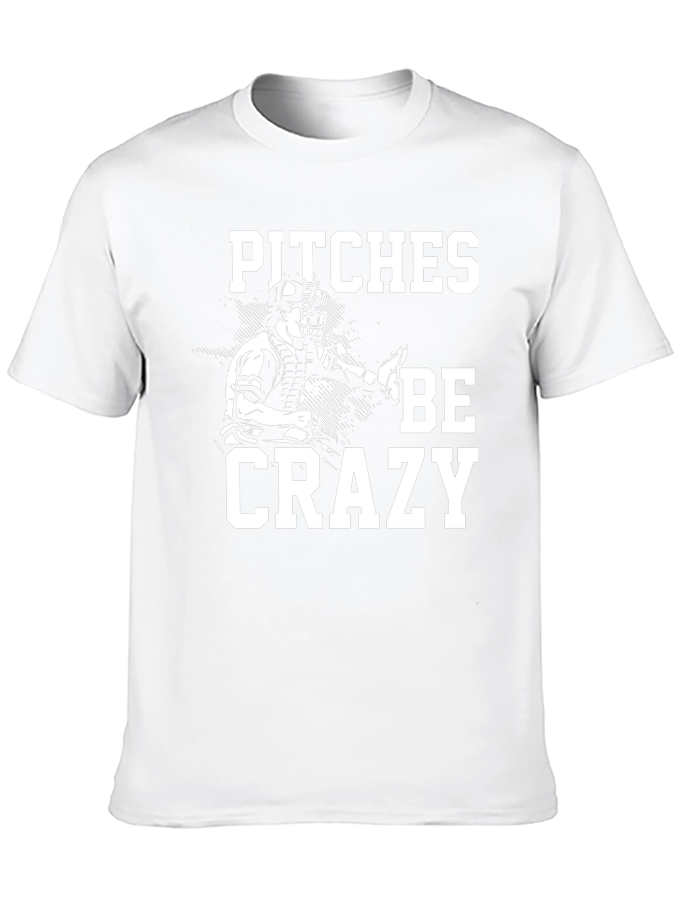 Camiseta Negra Pitches Be Crazy