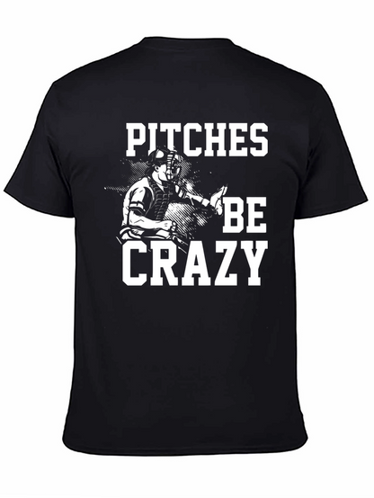 Camiseta Negra Pitches Be Crazy