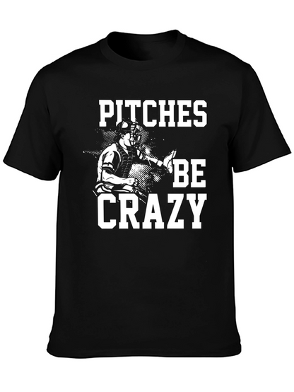 Camiseta Negra Pitches Be Crazy