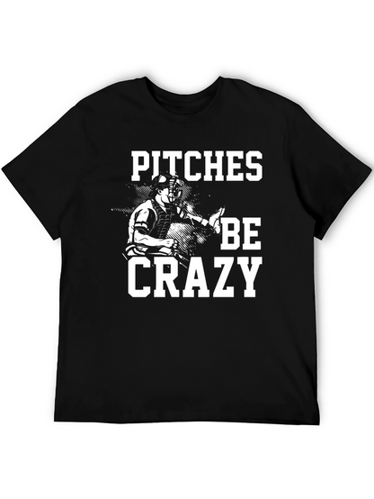 Camiseta Negra Pitches Be Crazy