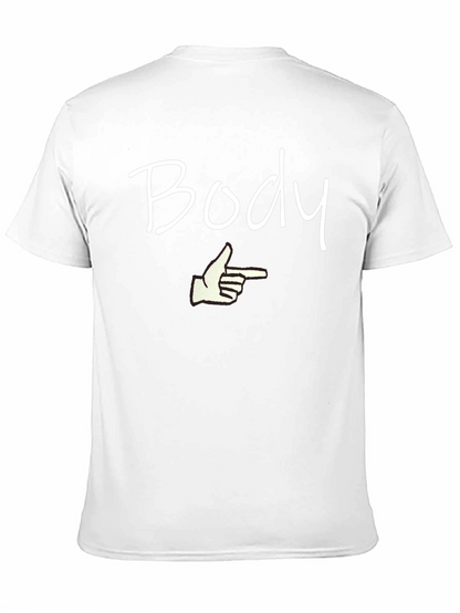 Camiseta Hombre Negra - Body