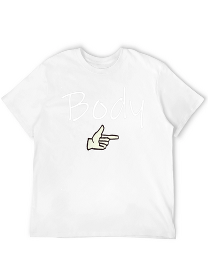 Camiseta Hombre Negra - Body