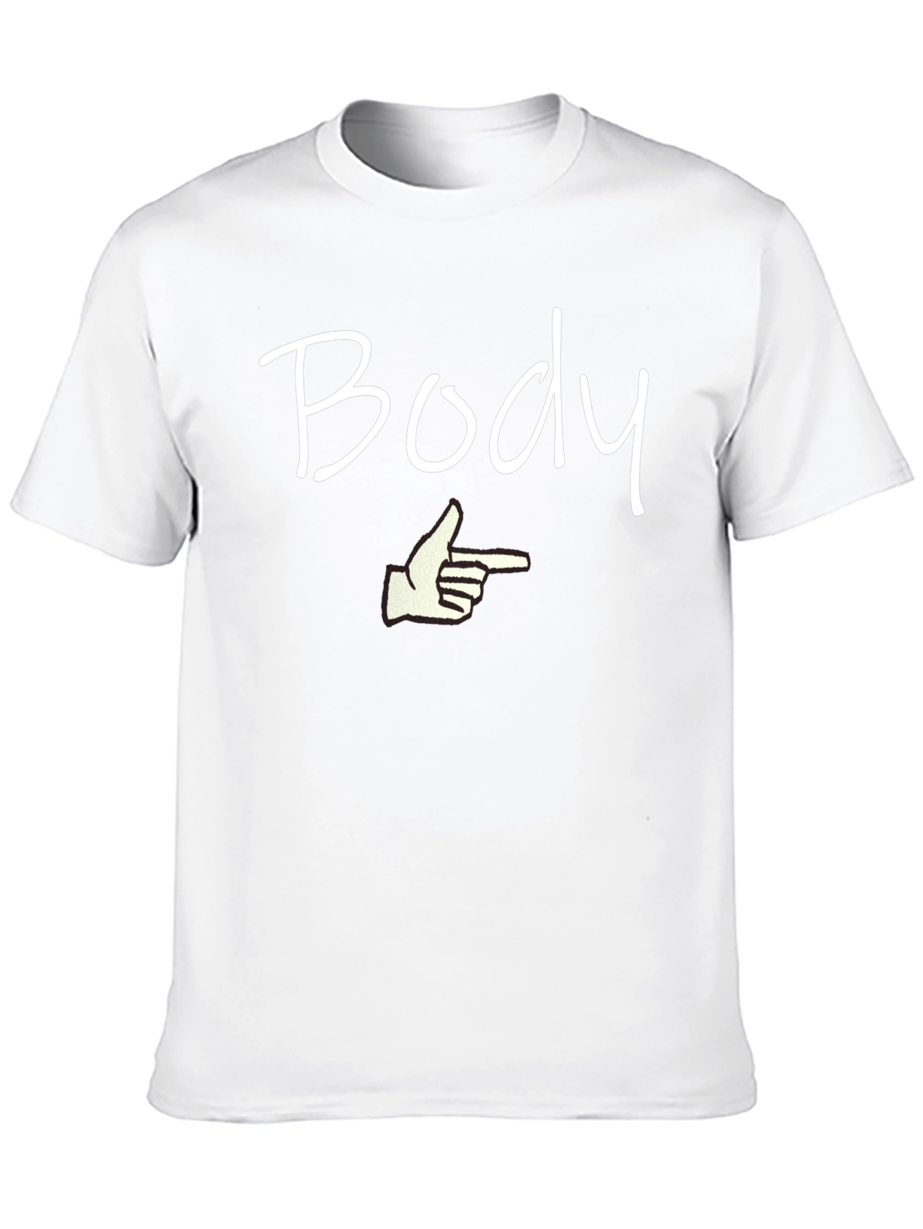 Camiseta Hombre Negra - Body