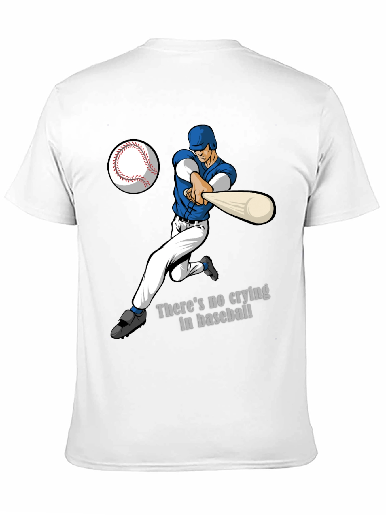 Camiseta Negra con Diseño de Béisbol