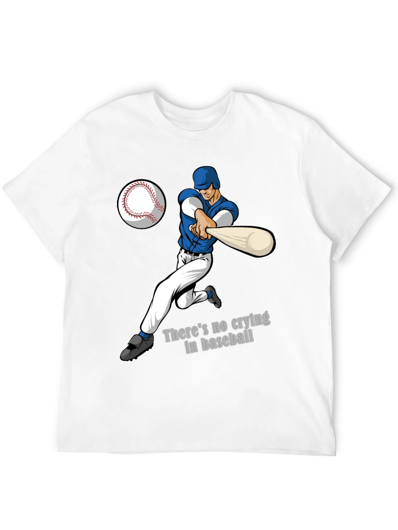 Camiseta Negra con Diseño de Béisbol
