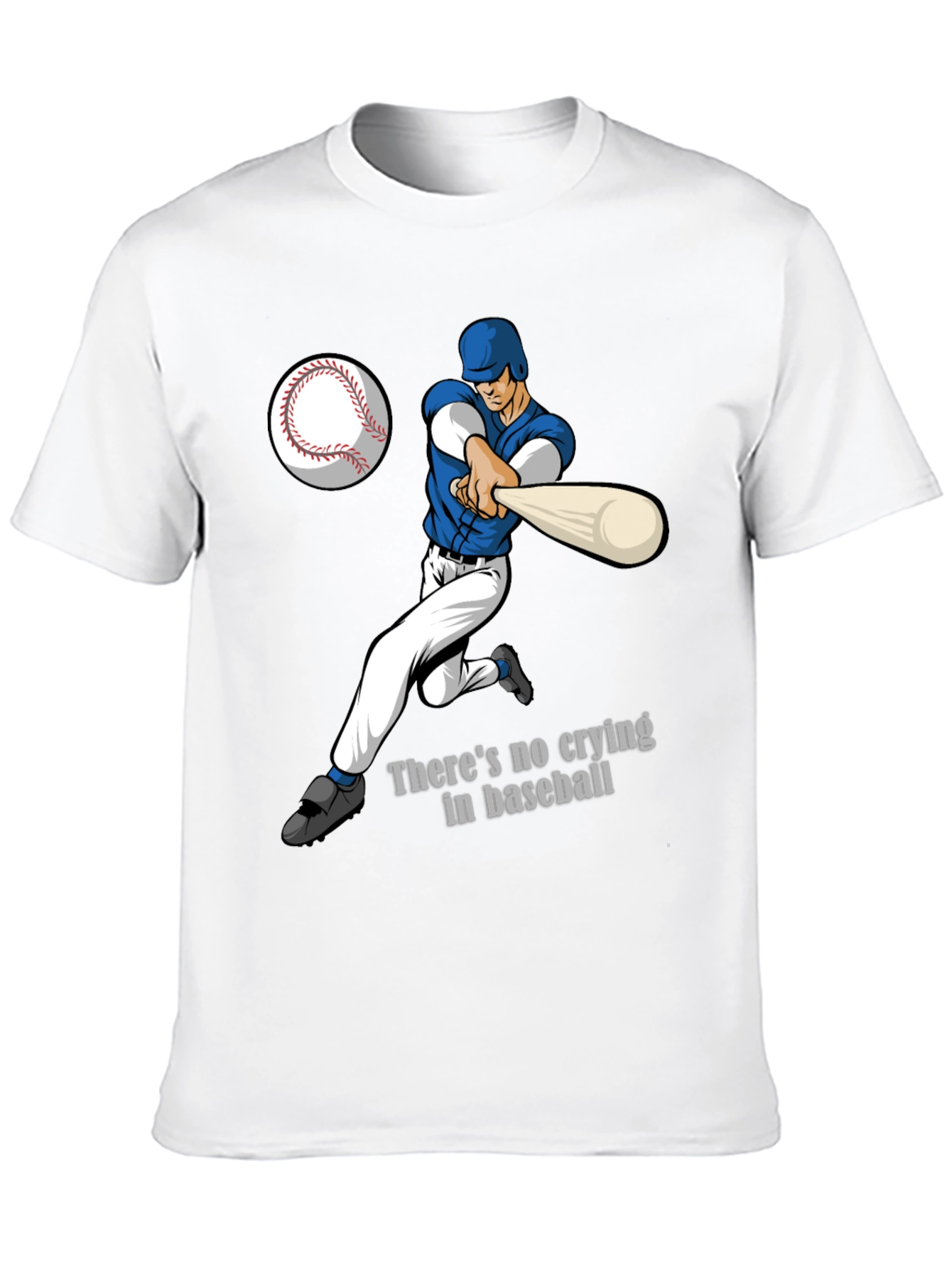 Camiseta Negra con Diseño de Béisbol