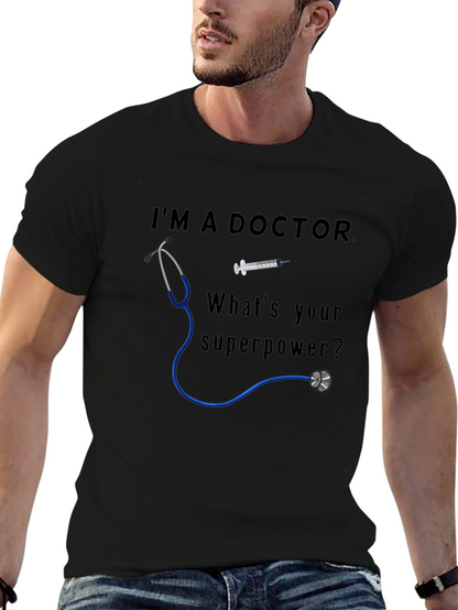 Camiseta Doctor Superpoder Estetoscopio