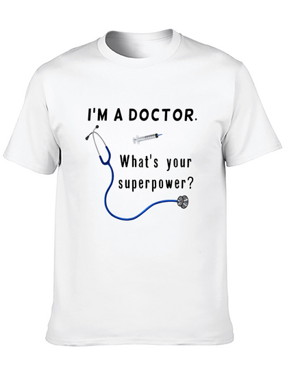 Camiseta Doctor Superpoder Estetoscopio