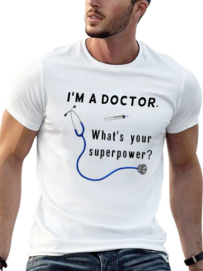 Camiseta Doctor Superpoder Estetoscopio