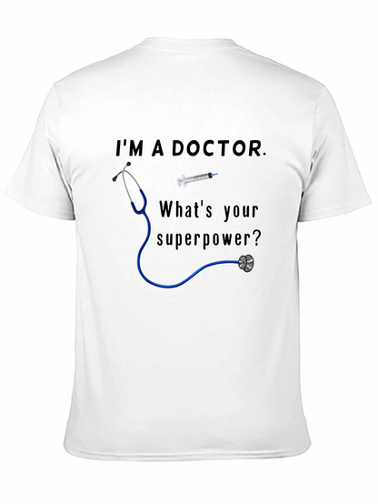Camiseta Doctor Superpoder Estetoscopio