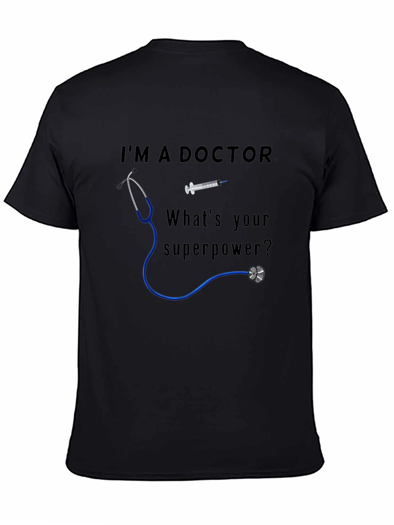 Camiseta Doctor Superpoder Estetoscopio