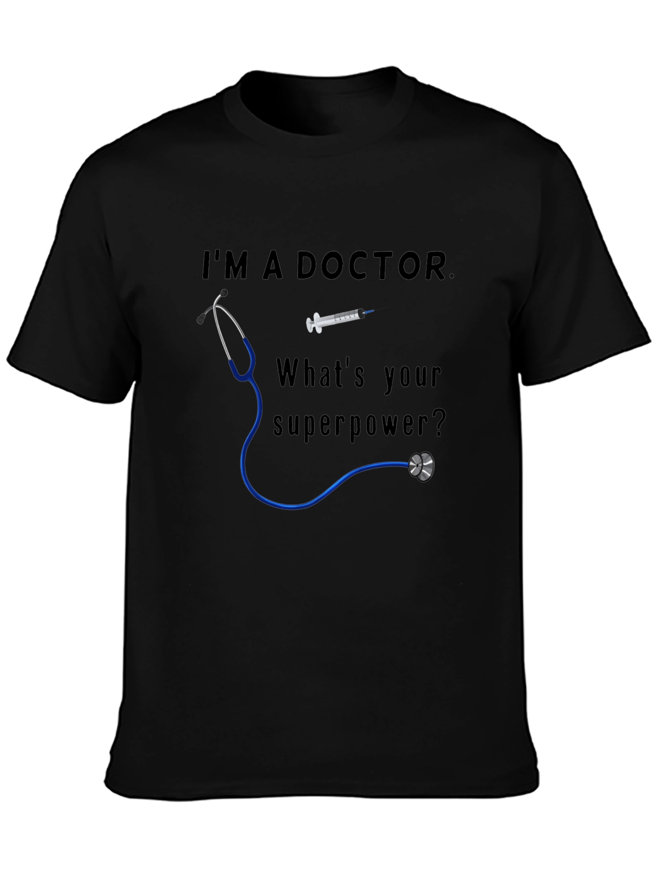 Camiseta Doctor Superpoder Estetoscopio