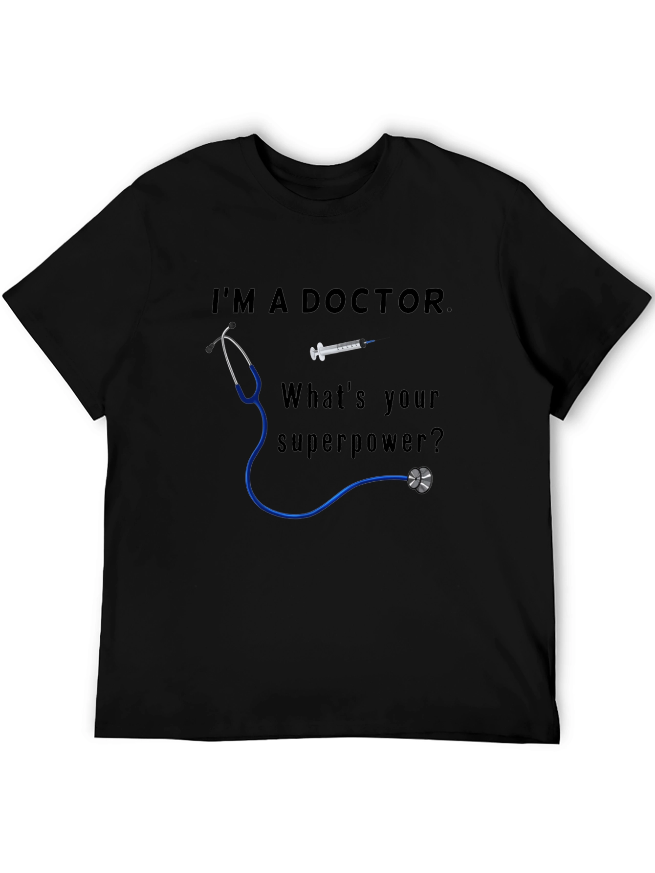 Camiseta Doctor Superpoder Estetoscopio