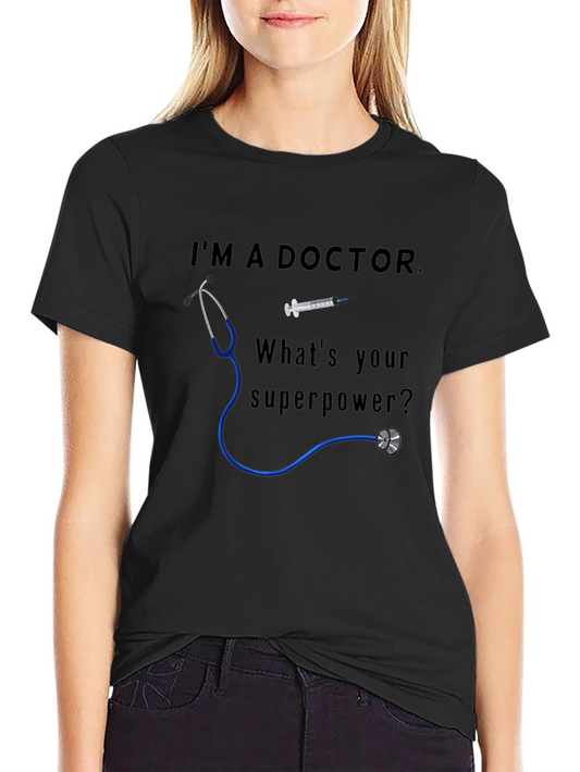 Camiseta Doctor Superpoder Estetoscopio