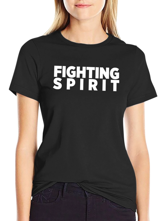 Camiseta Negra Espíritu de Lucha para Hombre